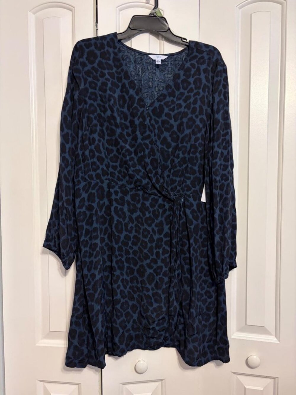 Wrap Dress Leopard Print